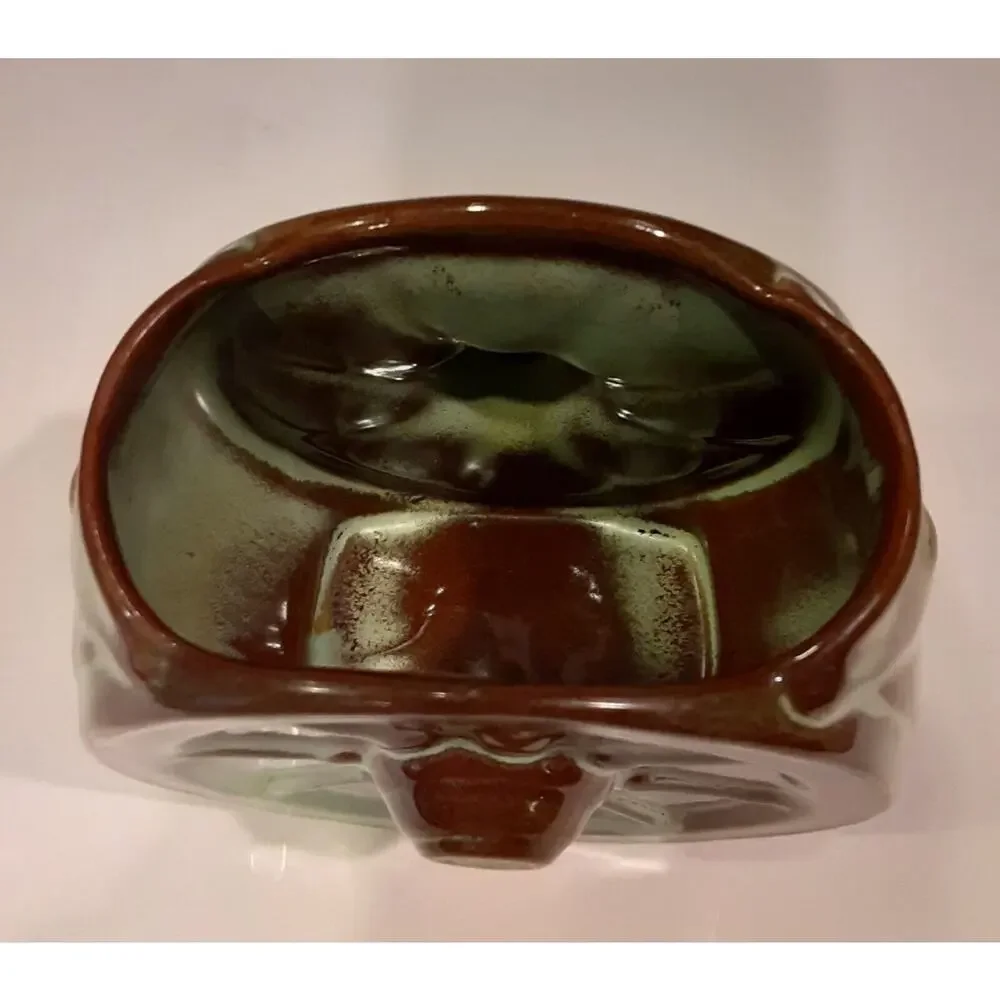 Vintage Frankoma Pottery Snail Shell Vase